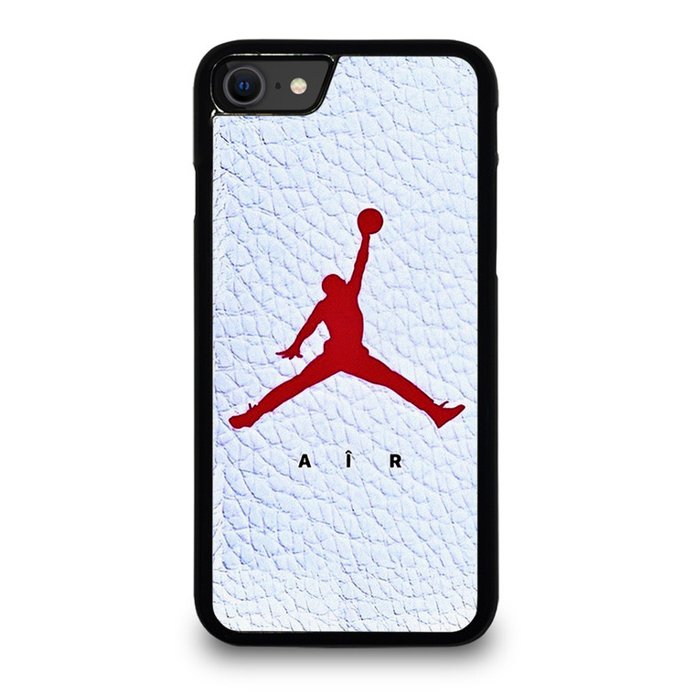 AIR JORDAN WHITE LEATHER  iPhone SE 2020 Case Cover