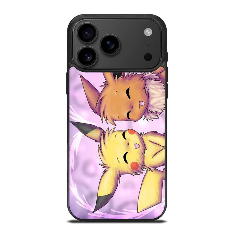EEVEE PIKACHU POKEMON GAMES iPhone 17 Pro Max Case Cover