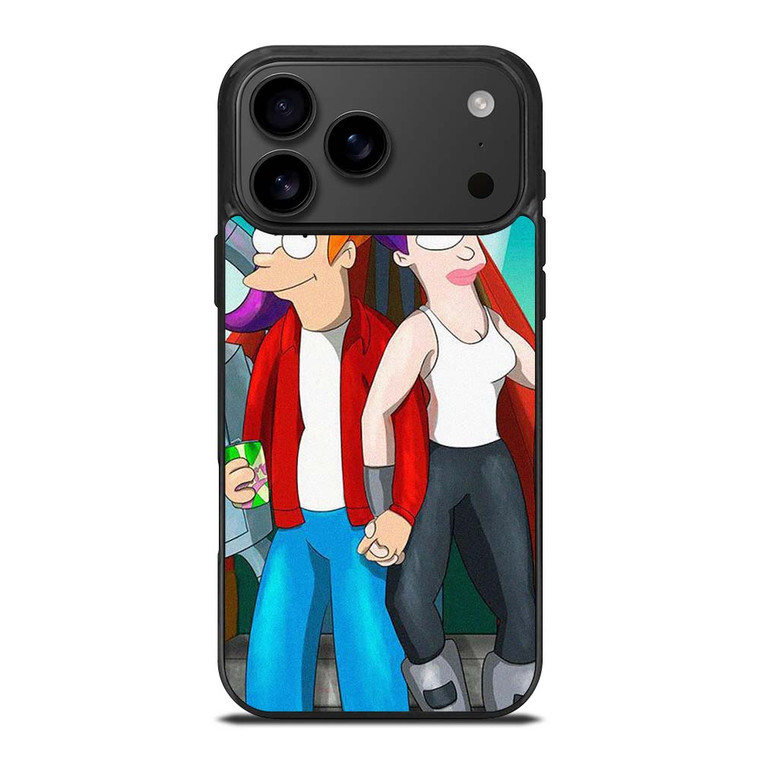 FUTURAMA PHILIP AND LEELA CARTOON iPhone 17 Pro Max Case Cover