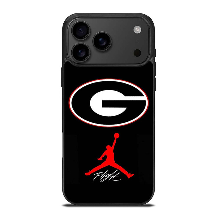 GEORGIA BULLDOGS NIKE AIR JORDAN iPhone 17 Pro Max Case Cover