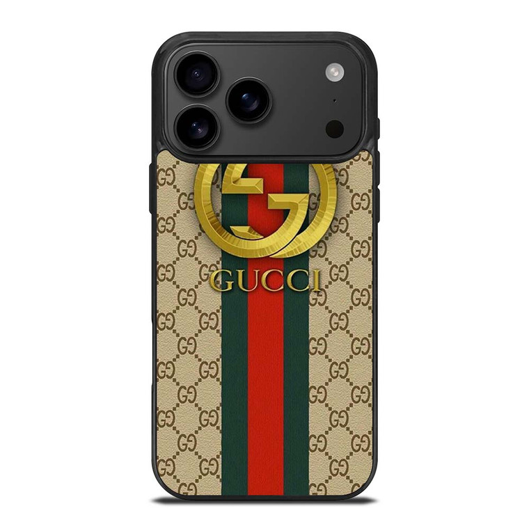 GUCCI LOGO GUCCI ICON PATTERN iPhone 17 Pro Max Case Cover