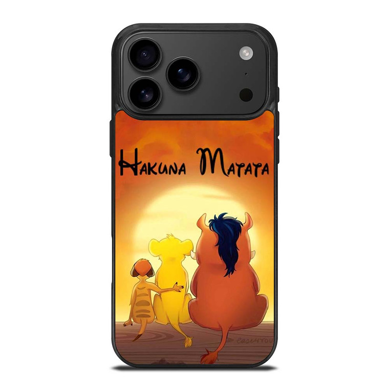 HAKUNA MATATA THE LION KING iPhone 17 Pro Max Case Cover