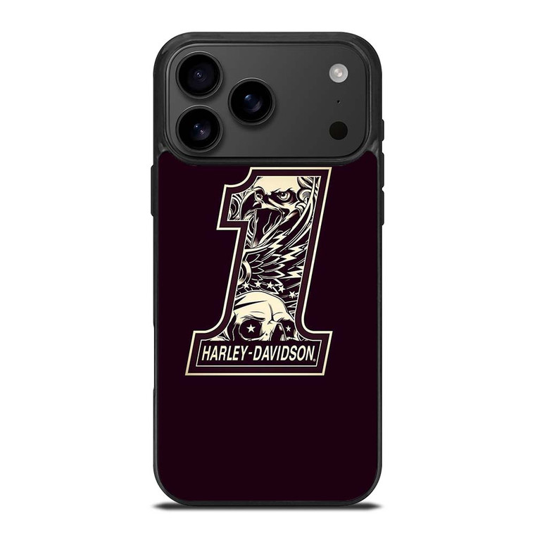 HARLEY DAVIDSON LOGO 1 SKULL LOGO iPhone 17 Pro Max Case Cover