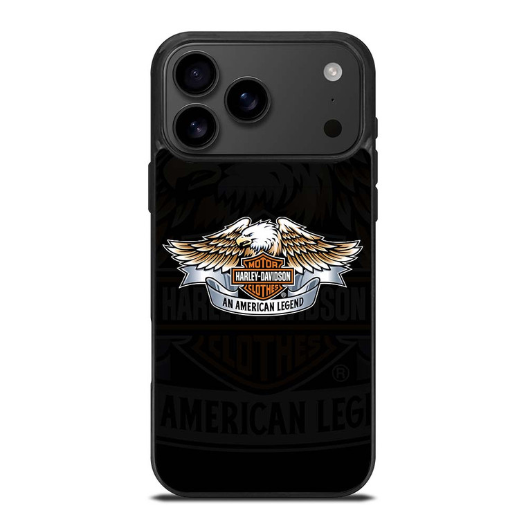 HARLEY DAVIDSON MOTOR EAGLE LOGO iPhone 17 Pro Max Case Cover
