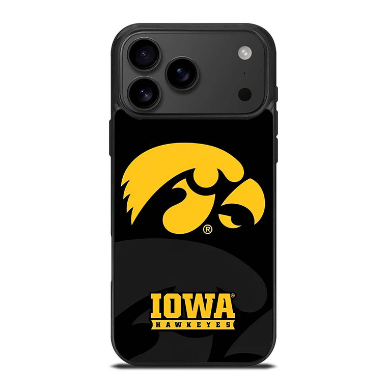 IOWA HAWKEYES FOOTBALL NIKE iPhone 17 Pro Max Case Cover
