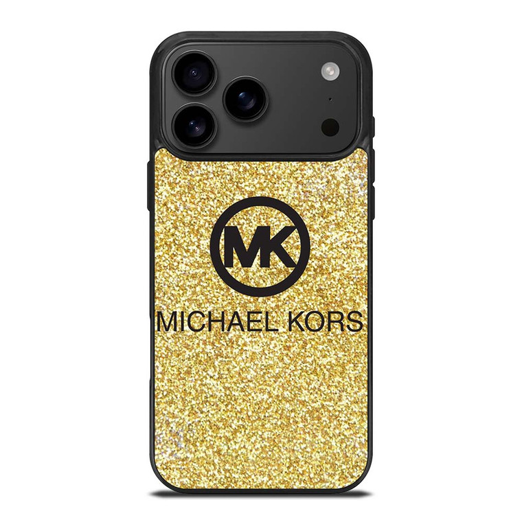 MICHAEL KORS MK GOLD LOGO ICON iPhone 17 Pro Max Case Cover MICHAEL KORS MK GOLD LOGO ICON iPhone 17 Pro Max Case Cover