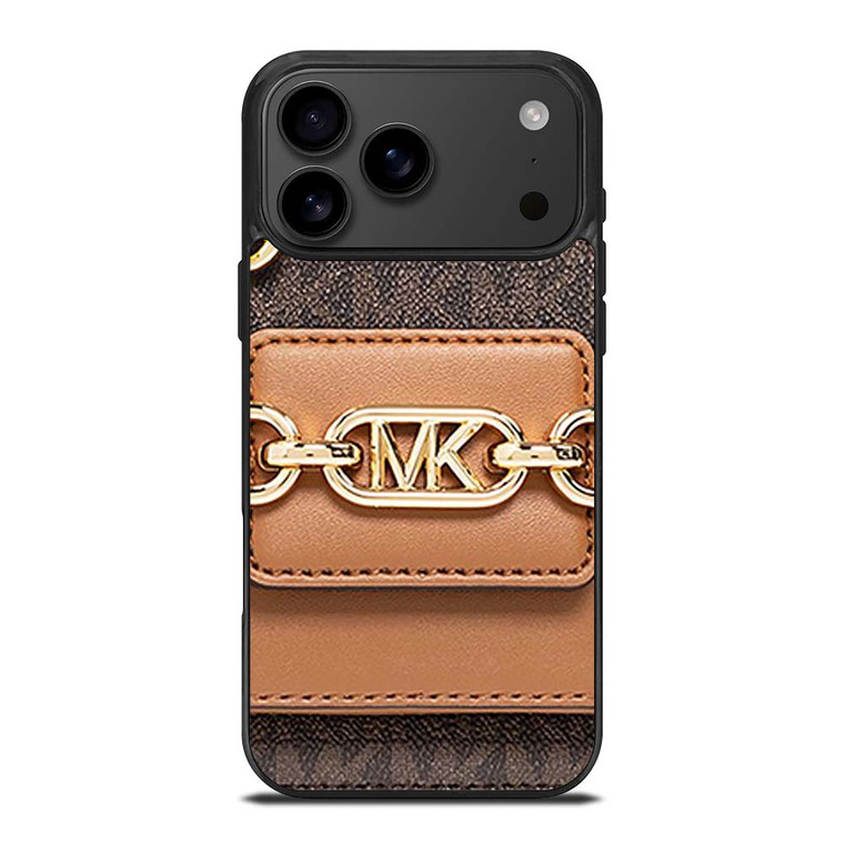 MICHAEL KORS MK LOGO BROWN SHOULDER BAG iPhone 17 Pro Max Case Cover MICHAEL KORS MK LOGO BROWN SHOULDER BAG iPhone 17 Pro Max Case Cover