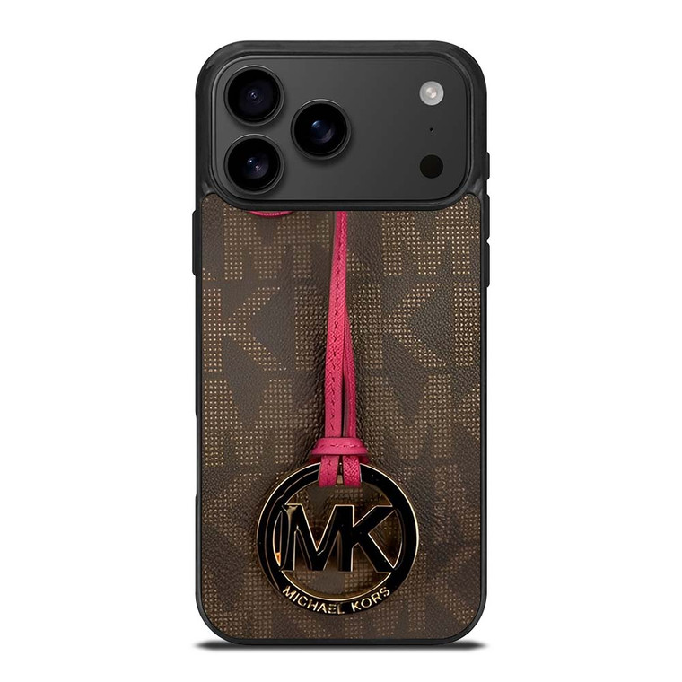MICHAEL KORS MK PINK BROWN iPhone 17 Pro Max Case Cover