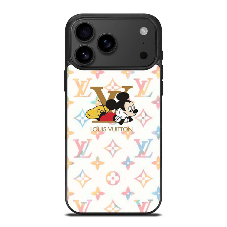 MICKEY MOUSE KID LOUIS VUITTON LV LOGO iPhone 17 Pro Max Case Cover MICKEY MOUSE KID LOUIS VUITTON LV LOGO iPhone 17 Pro Max Case Cover