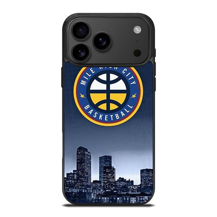 MILE HIGH CITY BASKETBALL iPhone 17 Pro Max Case Cover MILE HIGH CITY BASKETBALL iPhone 17 Pro Max Case Cover