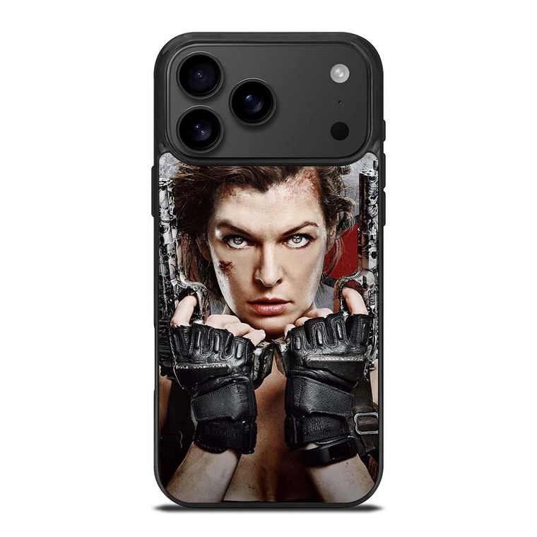 MILLA JOVOVICH RESIDENT EVIL MOVIES iPhone 17 Pro Max Case Cover MILLA JOVOVICH RESIDENT EVIL MOVIES iPhone 17 Pro Max Case Cover