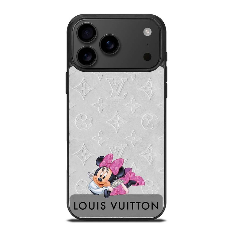 MINNIE MOUSE DISNEY FEAT LOUIS VUITTON LV iPhone 17 Pro Max Case Cover MINNIE MOUSE DISNEY FEAT LOUIS VUITTON LV iPhone 17 Pro Max Case Cover