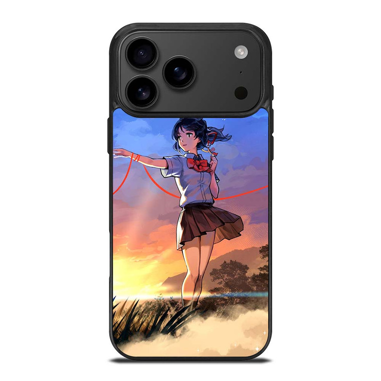 MITSUHA MIYAMIZU KIMI NO NAWA YOUR NAME ANIME iPhone 17 Pro Max Case Cover MITSUHA MIYAMIZU KIMI NO NAWA YOUR NAME ANIME iPhone 17 Pro Max Case Cover