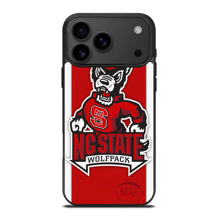 NC STATE WOLFPACK FOOTBALL CARBON LOGO iPhone 17 Pro Max Case Cover NC STATE WOLFPACK FOOTBALL CARBON LOGO iPhone 17 Pro Max Case Cover