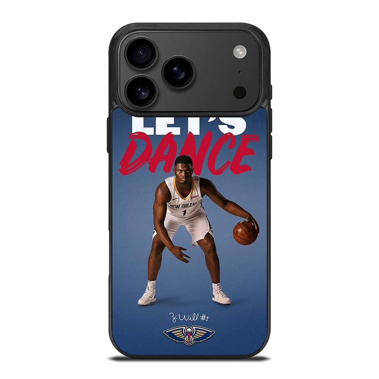 NEW ORLEANS PELICANS ZION WILLIAMSON NBA iPhone 17 Pro Max Case Cover