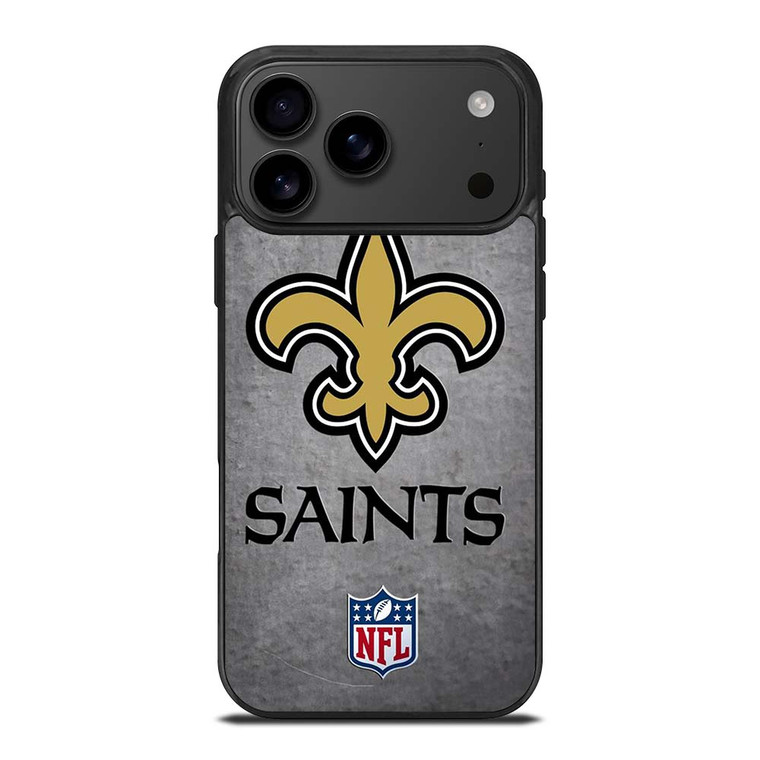 NEW ORLEANS SAINTS NFL WALL LOGO iPhone 17 Pro Max Case Cover NEW ORLEANS SAINTS NFL WALL LOGO iPhone 17 Pro Max Case Cover