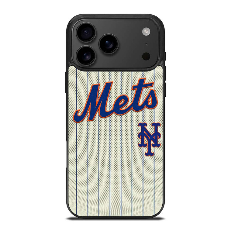 NEW YORK METS BASEBALL STRIPE SYMBOL iPhone 17 Pro Max Case Cover NEW YORK METS BASEBALL STRIPE SYMBOL iPhone 17 Pro Max Case Cover