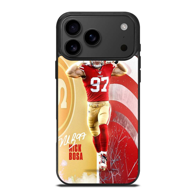 NICK BOSA SAN FRANCISCO 49ERS FOOTBALL iPhone 17 Pro Max Case Cover NICK BOSA SAN FRANCISCO 49ERS FOOTBALL iPhone 17 Pro Max Case Cover