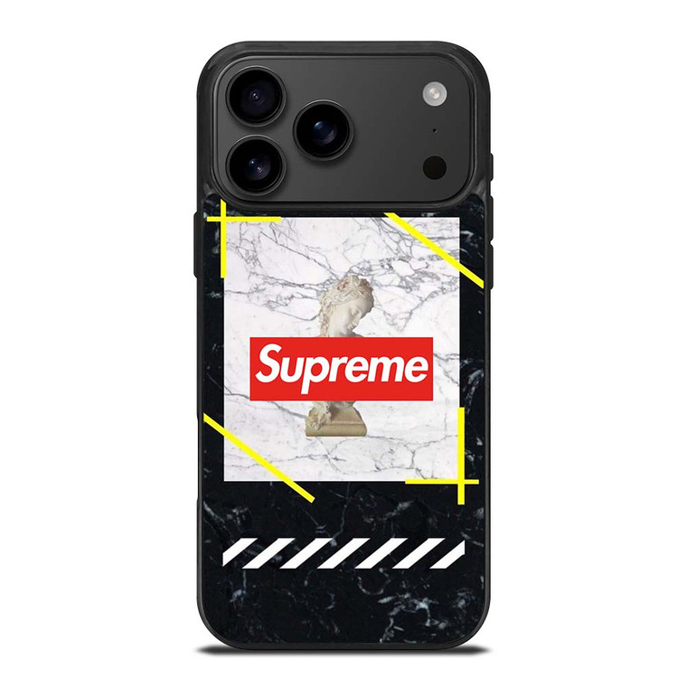 OFF WHITE STATUE SUPREME iPhone 17 Pro Max Case Cover