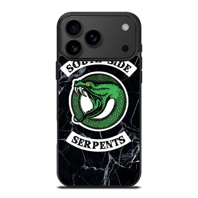 RIVERDALE SOUTH SIDE SERPENTS MARBLE iPhone 17 Pro Max Case Cover
