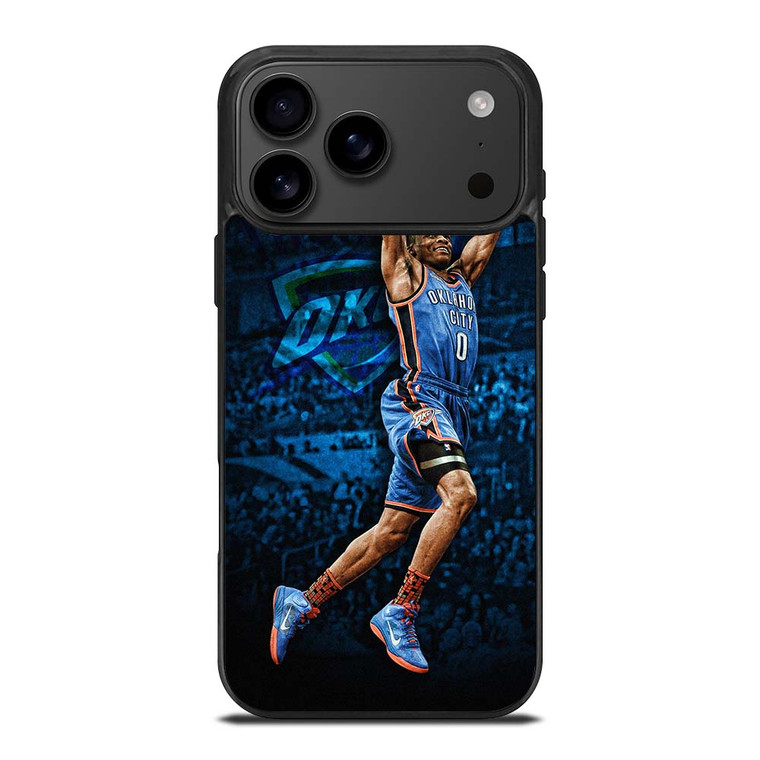 RUSSELL WESTBROOK OKLAHOMA CITY THUNDER iPhone 17 Pro Max Case Cover
