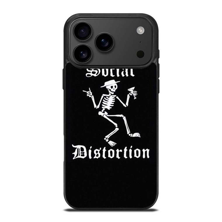 SOCIAL DISTORTION ROCK BAND SKULL SYMBOL iPhone 17 Pro Max Case Cover