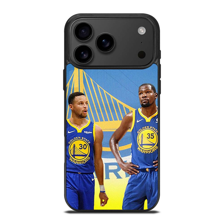 STEPHEN CURRY X KEVIN DURANT GOLDEN STATE WARRIORS iPhone 17 Pro Max Case Cover