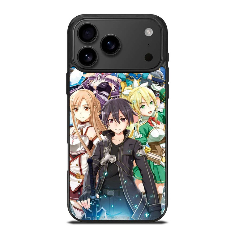 SWORD ART ONLINE CHARACTER ANIME iPhone 17 Pro Max Case Cover