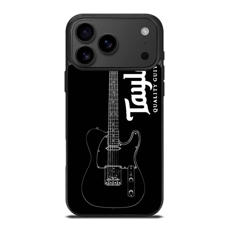 TAYLOR GUITARS BLACK LOGO iPhone 17 Pro Max Case Cover