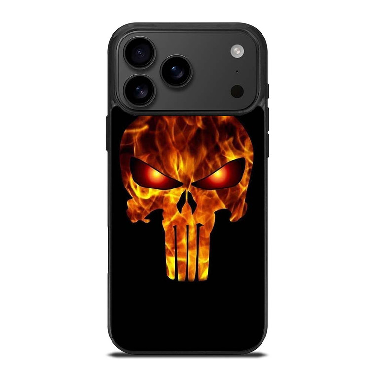 THE PUNISHER BURNED ICON iPhone 17 Pro Max Case Cover