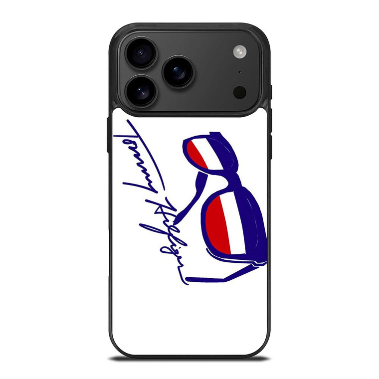 TOMMY HILFIGER LOGO SUNGLASSES iPhone 17 Pro Max Case Cover