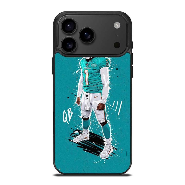 TUA TAGOVAILOA MIAMI DOLPHINS FOOTBALL iPhone 17 Pro Max Case Cover
