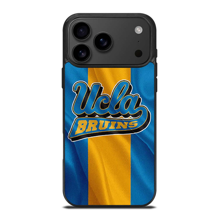 UCLA BRUINS WOOD FLAG iPhone 17 Pro Max Case Cover