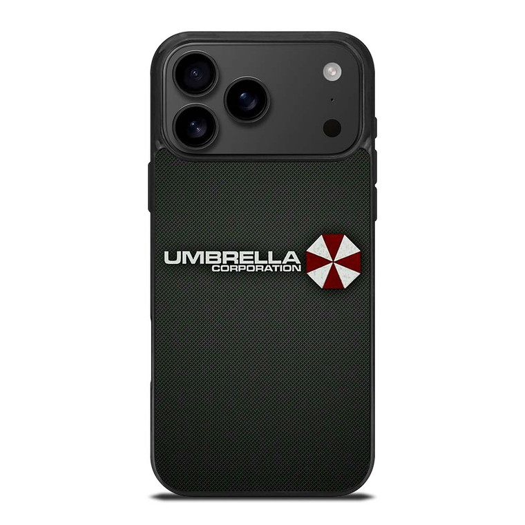 UMBRELLA CORPORATION LOGO CARBON iPhone 17 Pro Max Case Cover