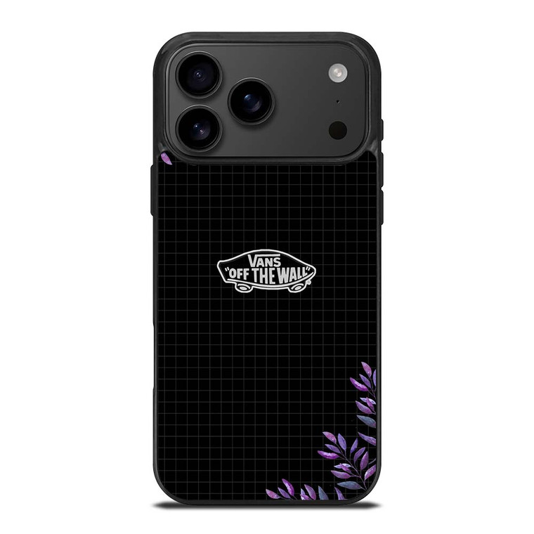 VANS LOGO VIOLET FLORAL iPhone 17 Pro Max Case Cover