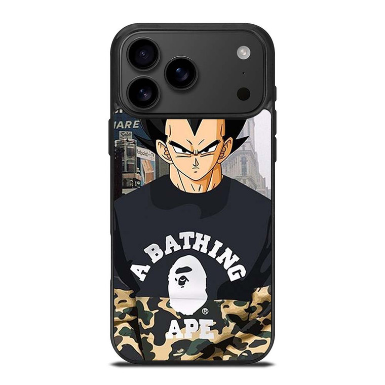 VEGETA CAMO BAPE SUPREME iPhone 17 Pro Max Case Cover