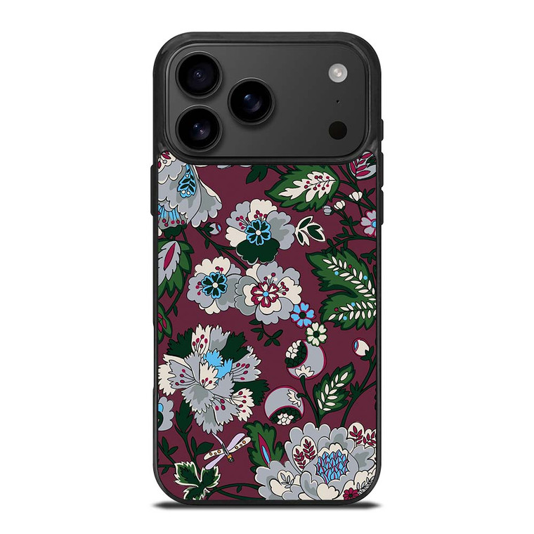 VERA BRADLEY BORDEAUX BLOOMS iPhone 17 Pro Max Case Cover