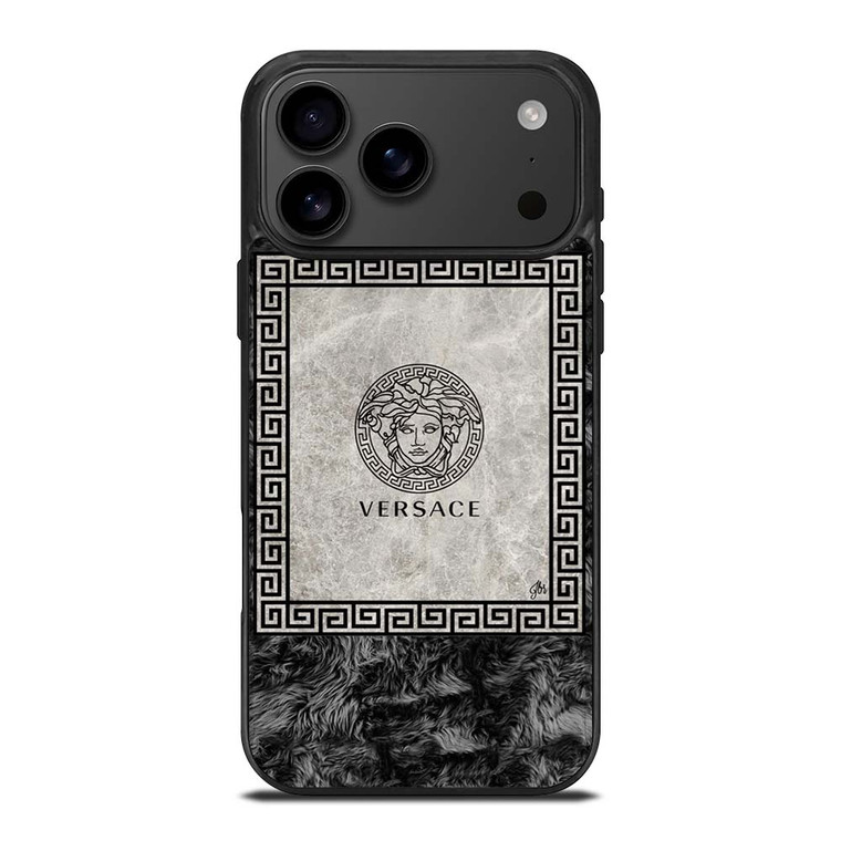 VERSACE LOGO ON VELVET iPhone 17 Pro Max Case Cover