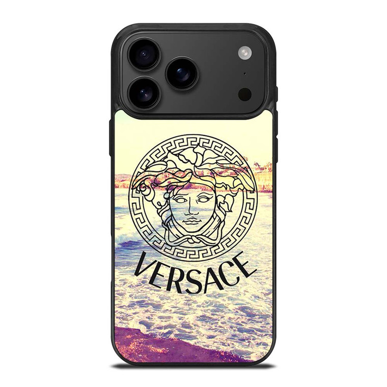 VERSACE LOGO THE BEACH iPhone 17 Pro Max Case Cover