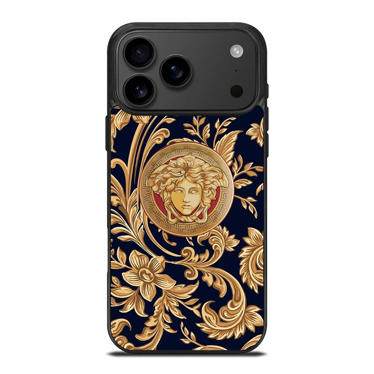 VERSACE MEDUSA GOLD CRAFT iPhone 17 Pro Max Case Cover