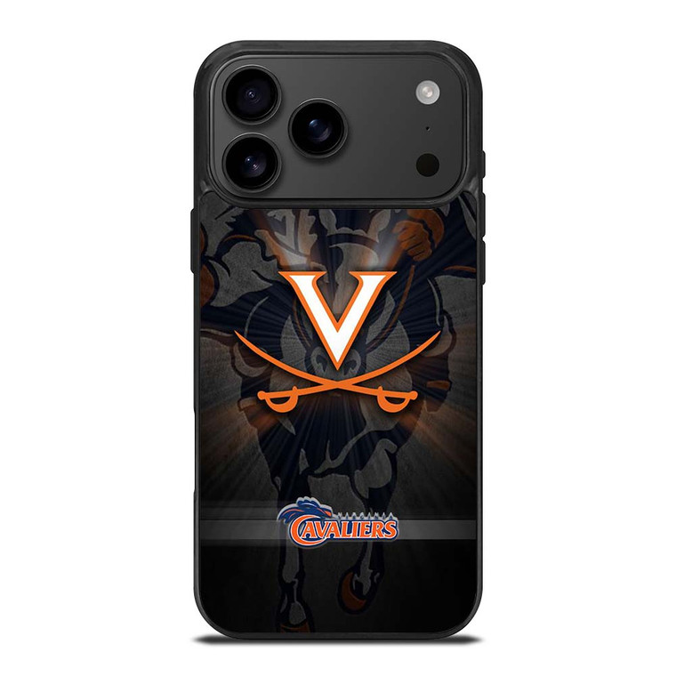 VIRGINIA CAVALIERS METAL ICON iPhone 17 Pro Max Case Cover