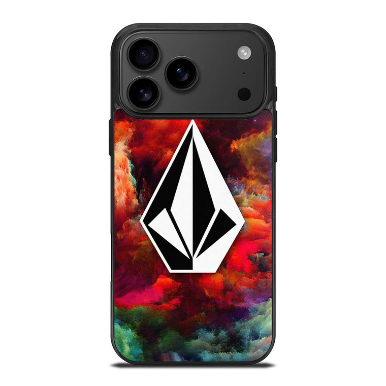 VOLCOM COLOR SPLASH LOGO iPhone 17 Pro Max Case Cover