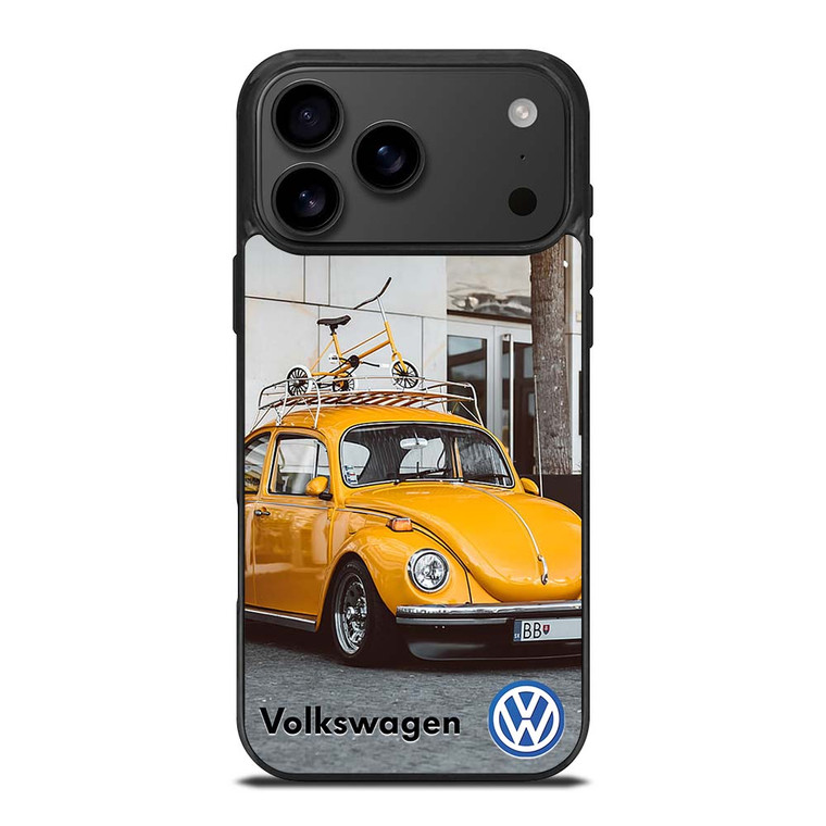VOLKSWAGEN BEETLE YELLOW iPhone 17 Pro Max Case Cover