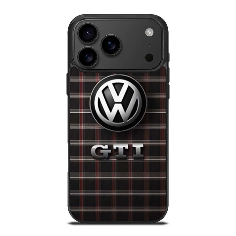 VW VOLKSWAGEN GTI METAL EMBLEM iPhone 17 Pro Max Case Cover