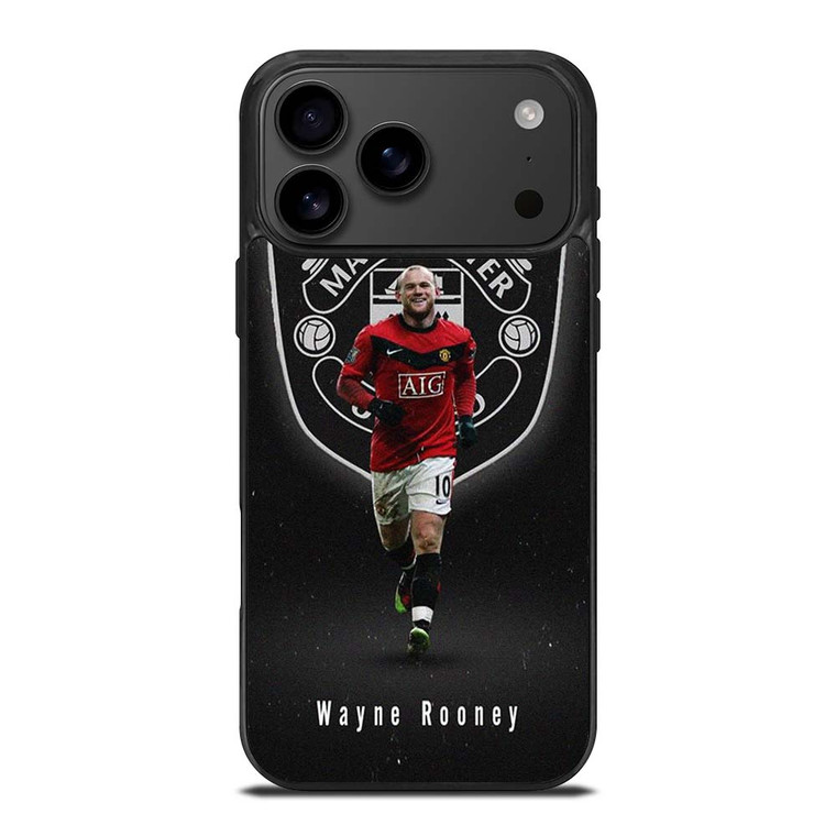 WAYNE ROONEY MANCHESTER UNITED FC iPhone 17 Pro Max Case Cover