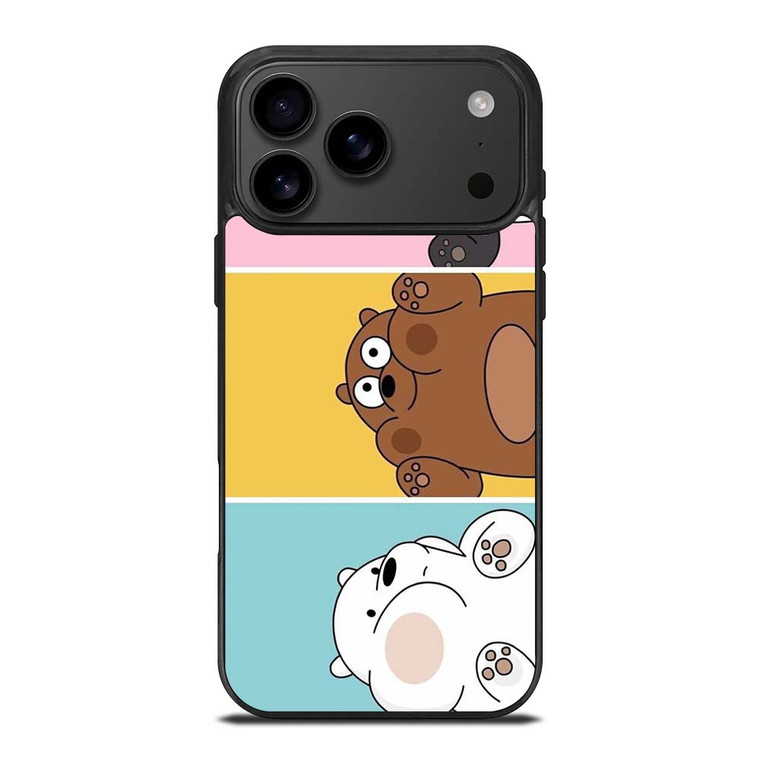 WE BARE BEARS CUTE COLLAGE iPhone 17 Pro Max Case Cover