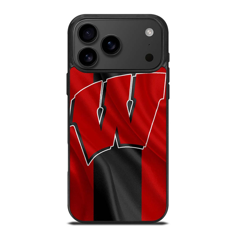 WISCONSIN BADGERS FLAG iPhone 17 Pro Max Case Cover