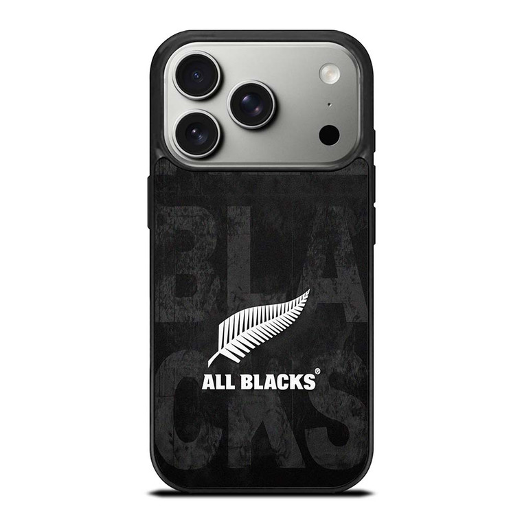 ALL BLACKS NEW ZEALAND TEAM LOGO iPhone 17 Pro Case Cover