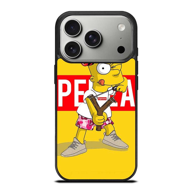 BART SIMPSON SUPREME HYPEBEAST iPhone 17 Pro Case Cover