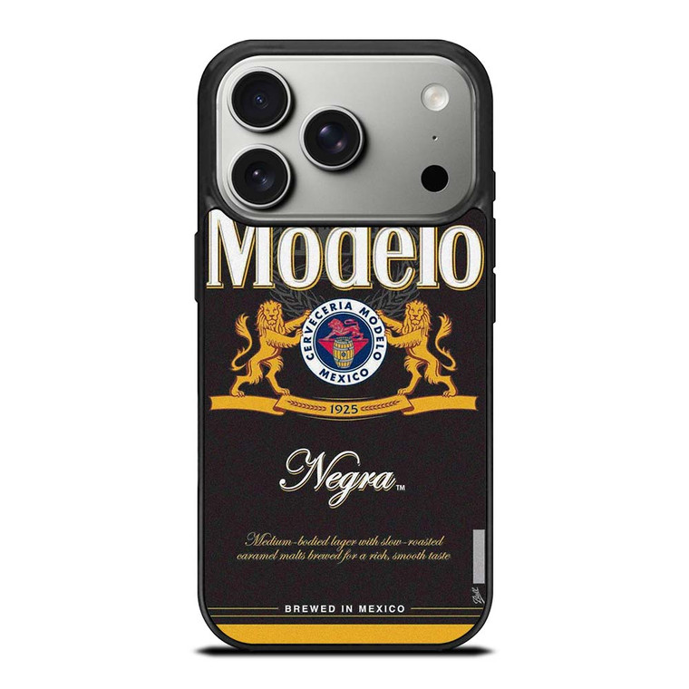 CERVEZA MODELO NEGRO BEER BADGE iPhone 17 Pro Case Cover